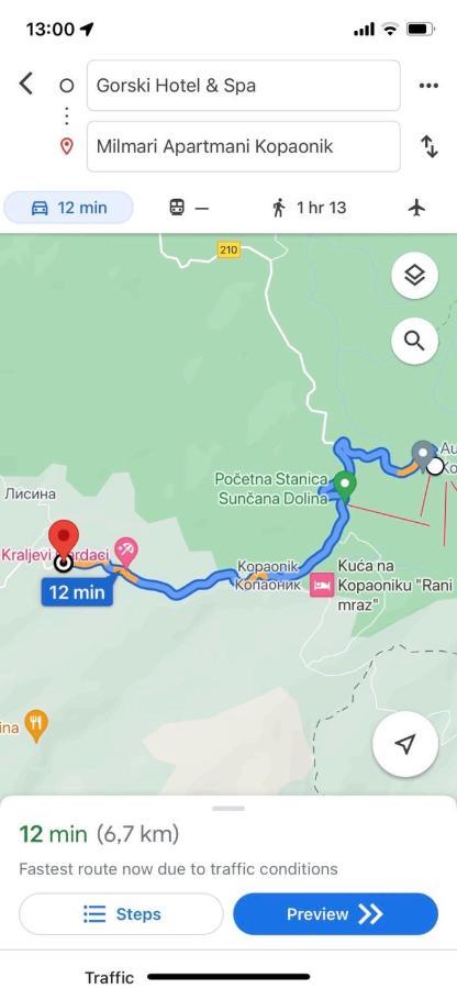 Apartman Pahuljica Kopaonik Ngoại thất bức ảnh